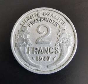 2 Francs 1947