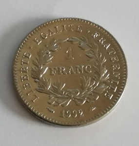 1 Franc 1992 République - Commémorative