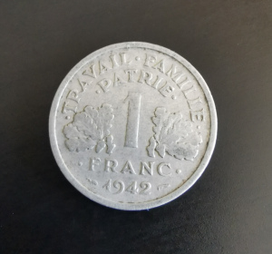 1 Francs 1942