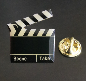 Pin's Clap de cinéma