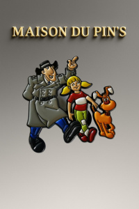 Pin's (Neuf) (double attache) Inspecteur Gadget
