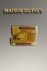 Pin's 140 ans Singer