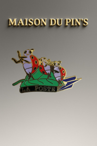 Pin's La Poste 3 coccinelles