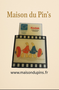 Pin's Kodak Athens 2004 Worldwide  sponsor