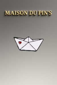 Pin's (neuf) Bateau en papier