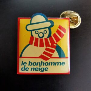 Pin's le bonhomme de neige