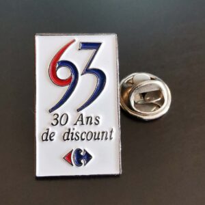 Pin's Carrefour 30 ans de discount