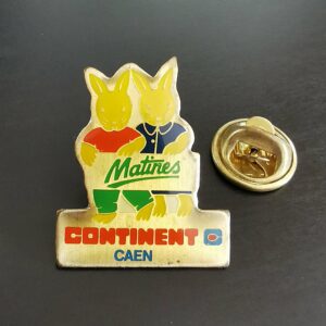Pin's Continent Caen