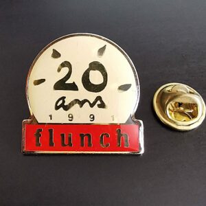 Pin's 20 ans flunch 1991
